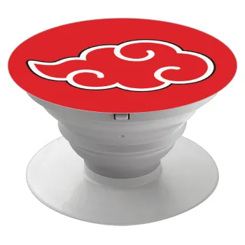 Naruto  Akatsuki Cloud, Phone Holders Stand  White Hand-held Mobile Phone Holder