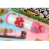 Easter candle, Childrens hot water bottle, stainless steel, with safety straw, PINK (500ml)