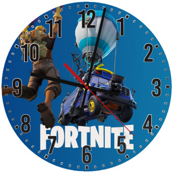 Fortnite Bus, Ρολόι τοίχου ξύλινο (30cm)