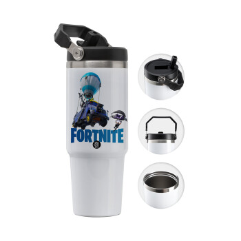Fortnite Bus, Θερμός Ανοξείδωτο 30oz με χερούλι
