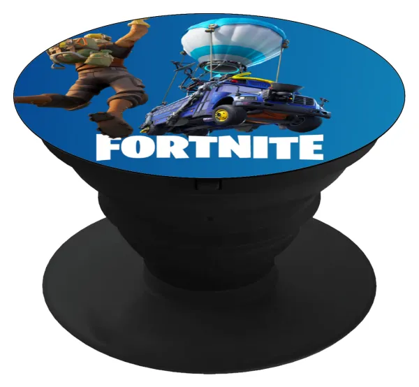 Fortnite Bus — Phone Holders Stand  Black Hand-held Mobile Phone Holder