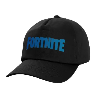 Fortnite Bus, Adult Baseball Cap, 100% Cotton, Black (COTTON, ADULT, UNISEX, ONE SIZE)