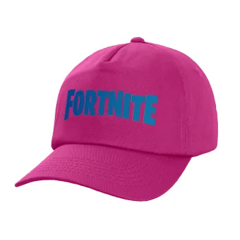 Fortnite Bus, Καπέλο Ενηλίκων Baseball, 100% Βαμβακερό,  Φούξια,(purple) (ΒΑΜΒΑΚΕΡΟ, ΕΝΗΛΙΚΩΝ, UNISEX, ONE SIZE)