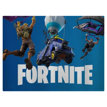 Fortnite Bus, Επιφάνεια κοπής γυάλινη (38x28cm)