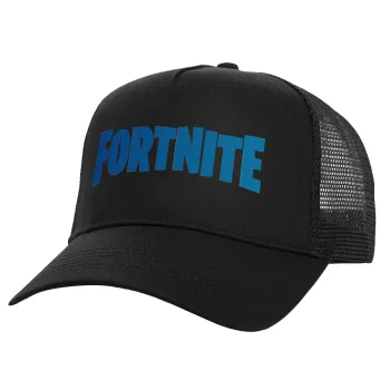 Fortnite Bus, Καπέλο Ενηλίκων Structured Trucker, με Δίχτυ, Μαύρο (100% ΒΑΜΒΑΚΕΡΟ, ΕΝΗΛΙΚΩΝ, UNISEX, ONE SIZE)