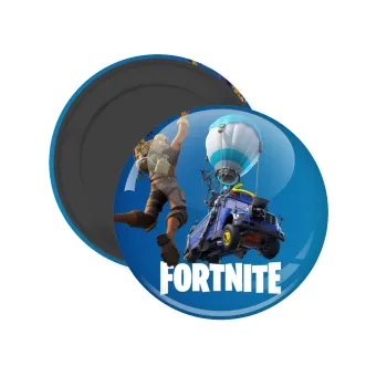 Fortnite Bus, Μαγνητάκι ψυγείου στρογγυλό διάστασης 5cm