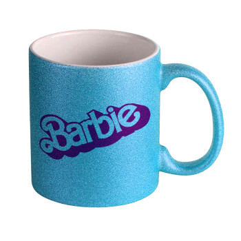 Barbie, Κούπα Σιέλ Glitter που γυαλίζει, κεραμική, 330ml