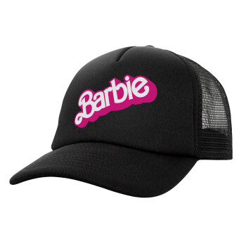 Barbie, Καπέλο Soft Trucker με Δίχτυ Μαύρο 