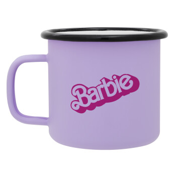 Barbie, Κούπα Μεταλλική εμαγιέ ΜΑΤ Light Pastel Purple 360ml