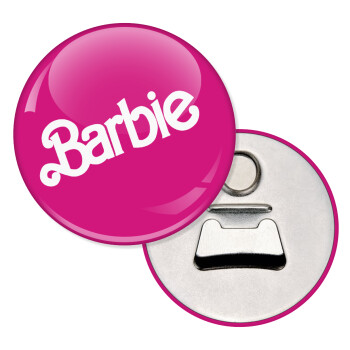 Barbie, Μαγνητάκι και ανοιχτήρι μπύρας στρογγυλό διάστασης 5,9cm