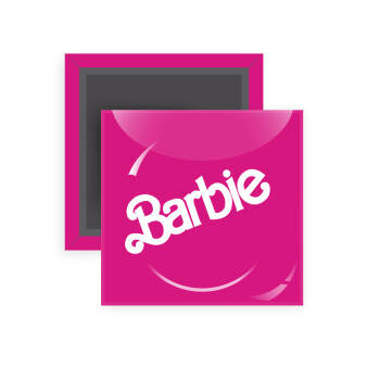 Barbie, Μαγνητάκι ψυγείου τετράγωνο διάστασης 5x5cm