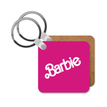Barbie, Μπρελόκ Ξύλινο τετράγωνο MDF