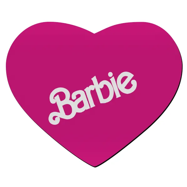 Barbie — Mousepad heart 23x20cm