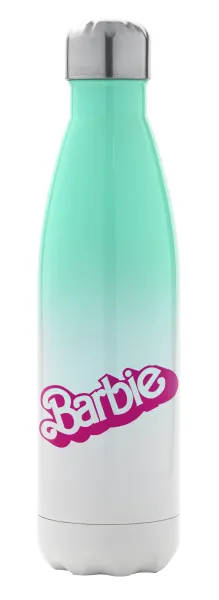Barbie — Metal mug thermos Green/White (Stainless steel), double wall, 500ml