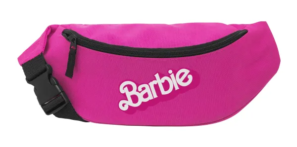 Barbie — Unisex waist bag (banana) in PINK color with 2 pockets