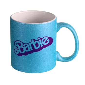 Barbie, Κούπα Σιέλ Glitter που γυαλίζει, κεραμική, 330ml
