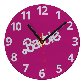 Barbie, Ρολόι τοίχου γυάλινο (20cm)