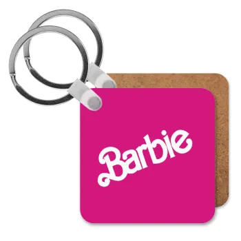Barbie, Μπρελόκ Ξύλινο τετράγωνο MDF