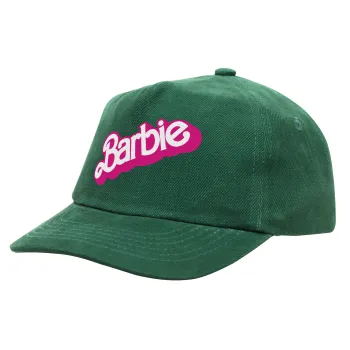 Barbie, Children's Baseball Cap, 100% Cotton Drill, GREEN (COTTON, CHILDREN'S, ONE SIZE)