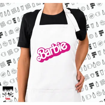 Barbie, Ποδιά μακριά Σεφ ολόσωμη με τσέπες white (ΕΝΗΛΙΚΩΝ)