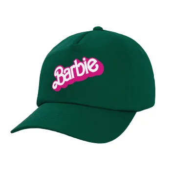 Barbie, Twill Καπέλο παιδικό Bottle Green (100% ΒΑΜΒΑΚΕΡΟ, ΠΑΙΔΙΚΟ, UNISEX)