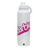 1L Stainless Steel Thermal Bottle with Phone Holder & Double Wall Insulation