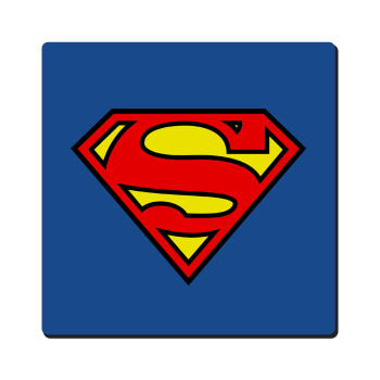 Superman vintage, Τετράγωνο μαγνητάκι ξύλινο 6x6cm