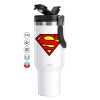 Mega Stainless steel Tumbler with lid, double wall 1,2L