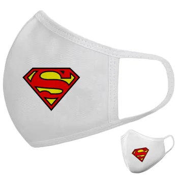 Superman vintage, Μάσκα υφασμάτινη υψηλής άνεσης παιδική (Δώρο πλαστική θήκη)