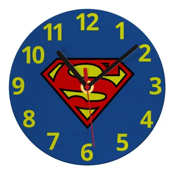 Superman vintage, Ρολόι τοίχου γυάλινο (20cm)