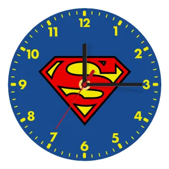 Superman vintage, Wooden wall clock (20cm)