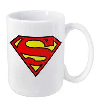 Superman vintage, Κούπα Mega, κεραμική, 450ml