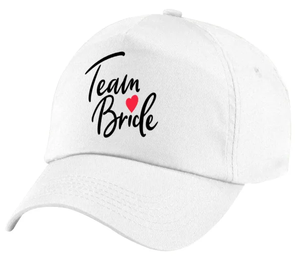Team Bride red heart — 1