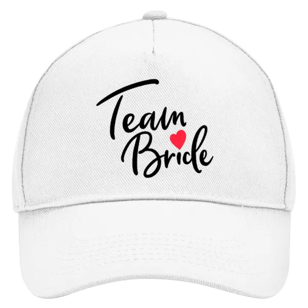 Team Bride red heart — 1