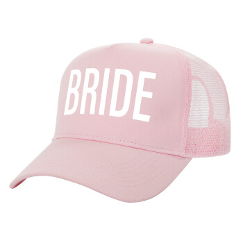 BRIDE, Καπέλο Structured Trucker, ΡΟΖ