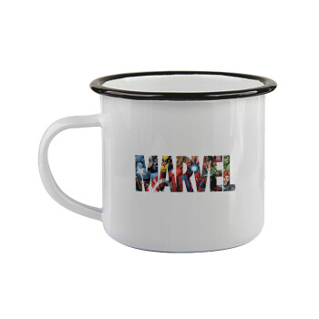 MARVEL characters, Κούπα εμαγιέ με μαύρο χείλος 360ml