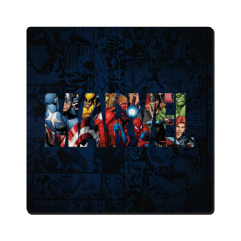 MARVEL characters, Τετράγωνο μαγνητάκι ξύλινο 6x6cm