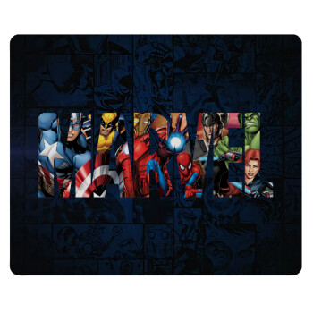 MARVEL characters, Mousepad rect 23x19cm