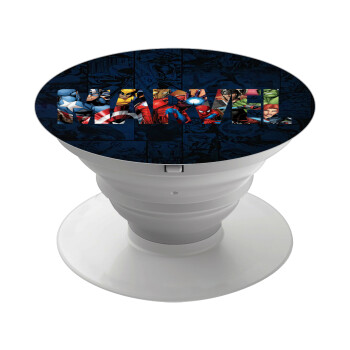 MARVEL characters, Phone Holders Stand  White Hand-held Mobile Phone Holder