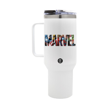 MARVEL characters, Mega Stainless steel Tumbler with lid, double wall 1,2L
