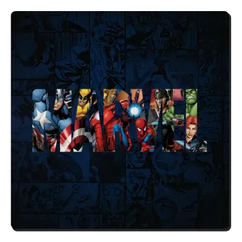 MARVEL characters, Τετράγωνο μαγνητάκι ξύλινο 6x6cm
