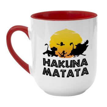 Hakuna Matata, Κούπα κεραμική tapered 260ml