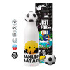 Soccer Metal mug thermos, double wall, 550ml