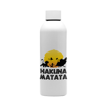 Hakuna Matata, Μεταλλικό παγούρι νερού, 304 Stainless Steel 800ml
