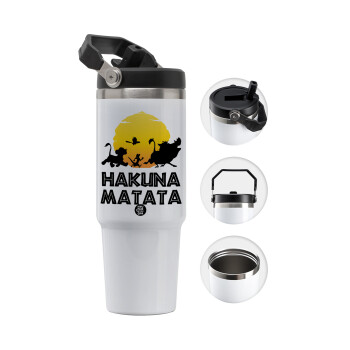 Hakuna Matata, Θερμός Ανοξείδωτο 30oz με χερούλι