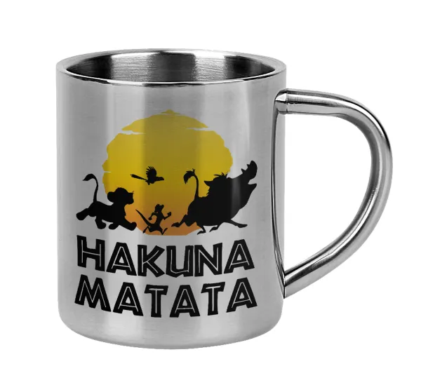 Hakuna Matata — Mug Stainless steel double wall 300ml