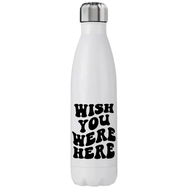 Wish you were here — Stainless steel, double-walled, 750ml