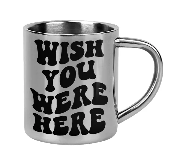 Wish you were here — Mug Stainless steel double wall 300ml