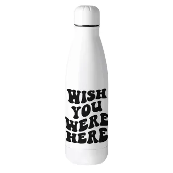 Wish you were here, Μεταλλικό παγούρι θερμός (Stainless steel), 500ml