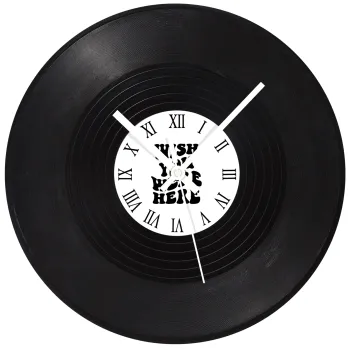 Wish you were here, Ρολόι τοίχου Βινύλιο (30cm)